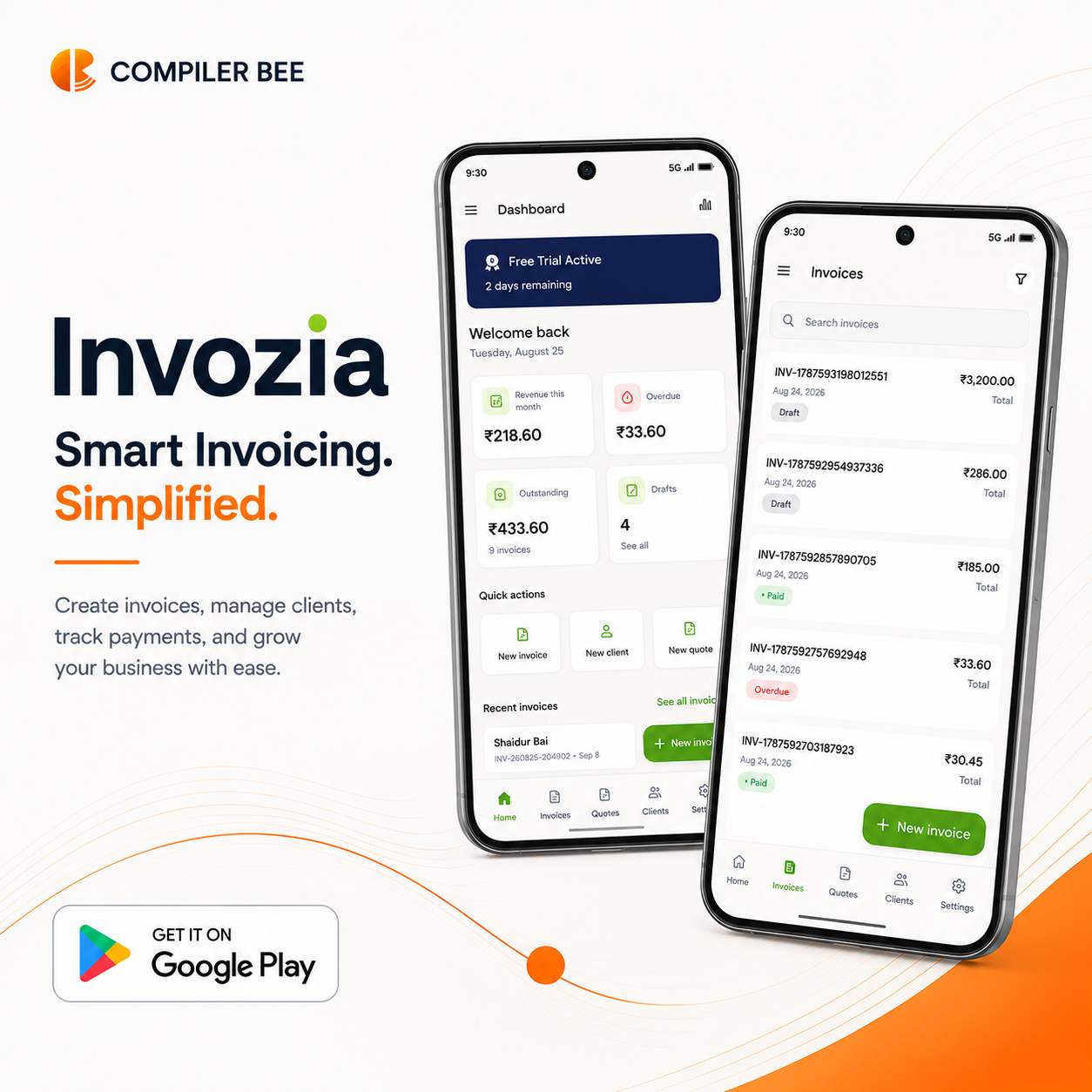 Invozia Feature